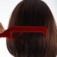 thumbnail image 1 of unbranded 3Ud Peines Portátiles Rojo Para Estilismo Con Ergonómico Antiestático De Plástico, 1 of 6