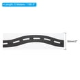 thumbnail image 2 of Uxcell 33ft Tape Car Track Tape Traffic Washi Tape Highway Train for DIY Craft Style 5, Black, 2 of 5