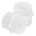 thumbnail image 2 of 2pcs Pvc Slip Socket Pvc Pipe Fitting Pipe Fittings Fitting Adapter Pvc Hose Adapter Pvc Pipe Coupling For Water Line Water Pipe Joint Converter, 2 of 9