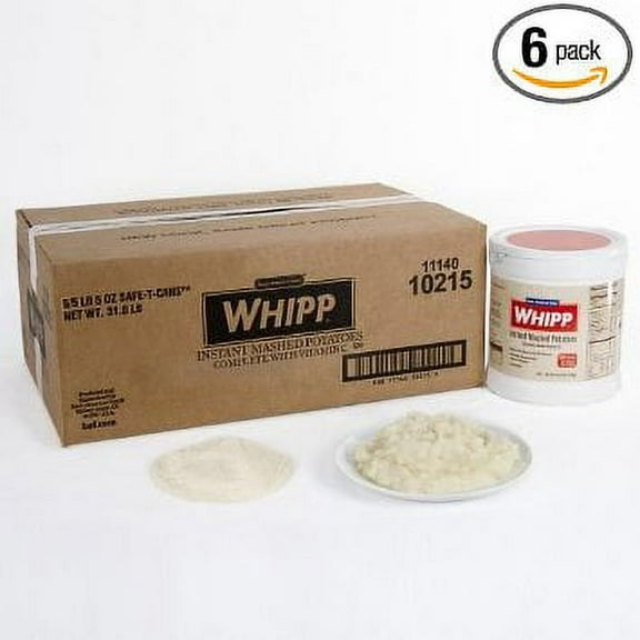 6 Packs : Basic American Foods Saf-T-Can Instant Mashed Potatoes, 85 Ounce -- 6 per Case.
