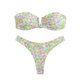 thumbnail image 2 of Traje de baño para mujer, moda, cómodo, estampado, bikini, traje de baño de color liso para mujer, conjuntos de bikinis, trajes de baño para mujer, 2 of 5