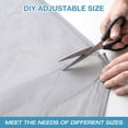 thumbnail image 6 of DONGPAI Outdoor Mosquito Netting for Patio - DIY Cut to Size High Density Bug Screen Mesh Lightweight Outdoor Sheer Curtains for Gazebo Pergola Porch - Rod Pocket Hang, 5.2 ft x 10 ft (1 Panel), 6 of 10