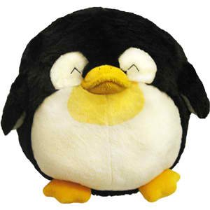 round penguin stuffed animal