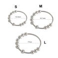 thumbnail image 3 of Anillo De Ansiedad Fidget Anillo De Cuentas Redondas Anillo De Alivio De Tensión De Rotación Libre Cateissary AP006159-02, 3 of 6