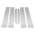 thumbnail image 1 of Unique Bargains 6 Pcs Front Rear Left Right Car Door Pillar Window Trim for Ford for Ranger 2023-2024 Plastic Chrome Silver Tone, 1 of 6