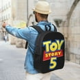 thumbnail image 5 of Toy Story Backpack, Large Capacity Laptop Backpack, Durable Water-Resistant Daypack, 17.3x12.2x5.5 Inch, 5 of 8