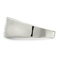 thumbnail image 3 of 925 Sterling Silver Men's Cubic Zirconia Ring Size 10, 3 of 7