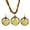 Beige, variant on rygai 2Pcs/Set Bohemian Unique Carved Round Earrings Necklace Set Multilayer Beads Chain Pendant Necklace Hook Earrings Jewelry Gift,Beige