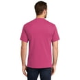 thumbnail image 2 of Port & Company PC61T Tall Essential T-Shirt, Sangria, XLT, 2 of 3