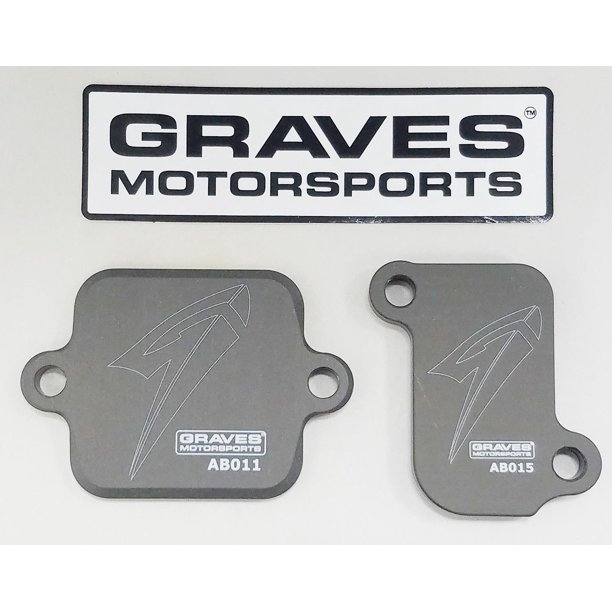 Graves fz09 / xsr900 / fj09 / mt09 / yxz1000r smog block off plates