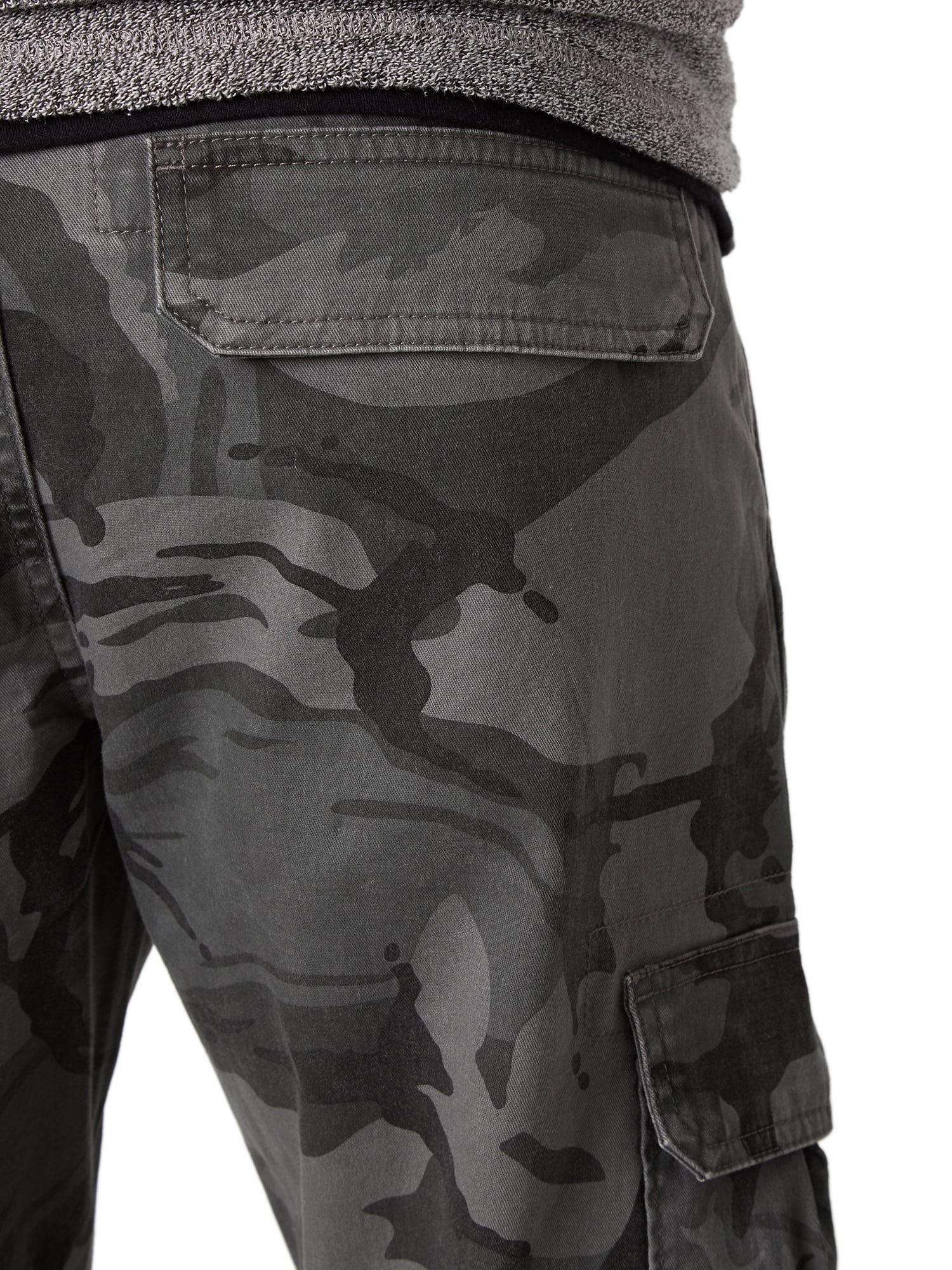 wrangler men's regular tapered cargo pant with stretch