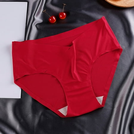 Lroveb Underwear for Women Cotton Bikini Panties Lace Soft Hipster Panty Ladies Stretch Full Briefs