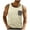 Beige, variant on VBTAPA Men's Sleeveless Gym Tank Tops with Pocket Workout Bodybuilding Muscle T Shirts Solid Basic Undershirts Green M