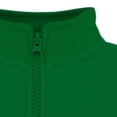 thumbnail image 2 of Creative Knitwear Kids Unisex Full Zip Polar Fleece Vest, Kelly, Sizes 12M - Size 6, 2 of 7