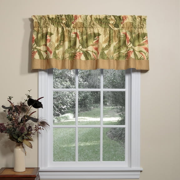 La Selva Natural Straight Valance with Band