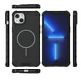 thumbnail image 3 of Case For iPhone 15 [Compatible con la Funda Del Teléfono de Color Sólido con Protección Anticaída de Airbag de Grado Militar MagSafe], Negro, For iPhone 15, 3 of 6
