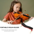 thumbnail image 3 of BEADCEST 1Ud Soporte Portátil Para Hombro De Violín En Goma Roja Simple Y Material Natural, 3 of 6