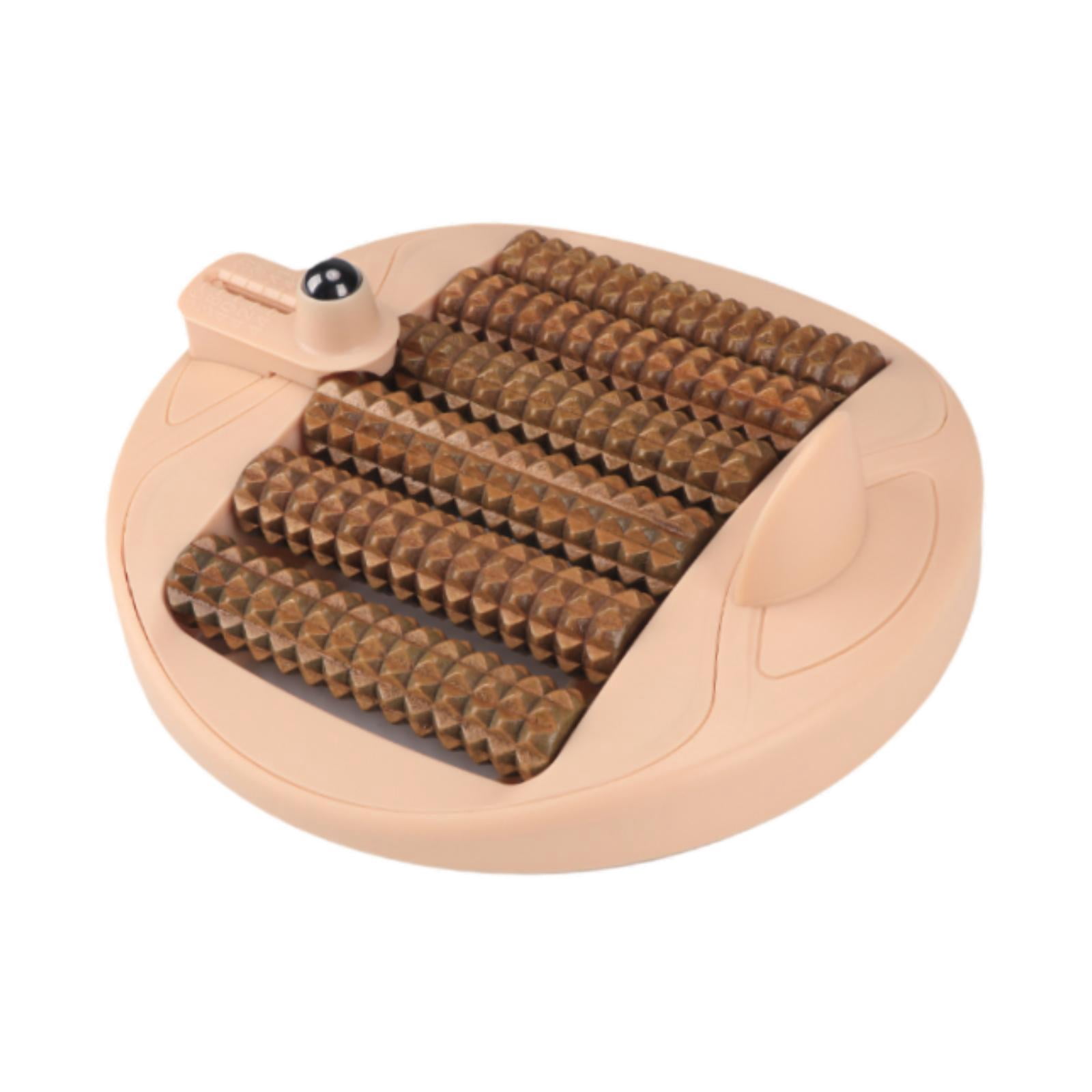 Foot Roller Massager Acupressure Wooden Deep Tissue Stimulating Tool for Home Office Adults Use