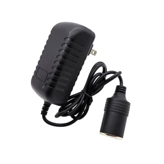 AC to DC Converter 12V 2A 24W Car Cigarette Lighter Socket 110-240V to 12V AC/DC Power Adapter