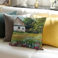 thumbnail image 3 of SHANXI Throw Pillow Covers Autumn Fallen Leaves Print Cushion Cover Soft Pillow Cases for Home Sofa Bed Chair Car Office Decorative 12x12in, 3 of 5