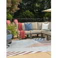 thumbnail image 5 of Jill Zarin Outdoor Collection Area Rug - Washington (7' 10" Square Blue/Red), 5 of 7