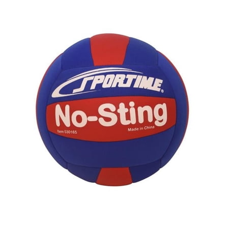 Wide Ball International Ball Volleyball No Sting - Sportime Red & Blue