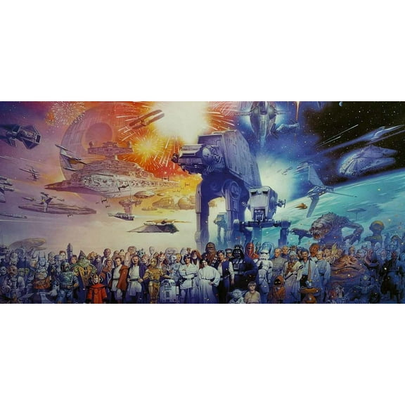 Star Wars Universe - Canvas OR Print Wall Art