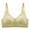 Yellow, variant on Workout Bra Women Bra Ultra-Thin Cup No Underwire Push up Sleep Bra V-Neck Back-Smoothing Bra Feature Hook and Eye Closure Full-Figure Bra Style Y-421 , Gray L