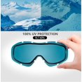 thumbnail image 3 of Gafas de esquí OutdoorMaster OTG, 100% protección UV, unisex, 3 of 7