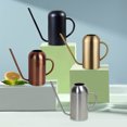 thumbnail image 1 of Watering Can 1.5L Metal, Stainless Steel Watering Can, Long Spout No Spillage, Perfect For Outdoor Indoor Plants, Large Capacity Watering Can, Durable Metal Construction, Portable For, 1 of 9