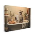 thumbnail image 4 of Stupell Industries Wild Cat in Bathtub Animals & Insects Painting Gallery Wrapped Canvas Art Print Wall Art, 40 x 30, 4 of 8