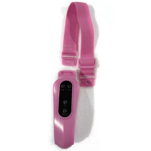 Jumpingount Dispositivo de estiramiento facial eléctrico V-line LED Digital ajustable adelgazamiento ajuste masajeador electrónico Tratamientos faciales Rosado