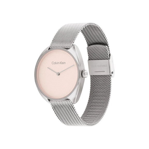 Calvin Klein Adorn Women's Pink Dial Quartz Watch 25200269