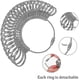 thumbnail image 5 of Ring Sizer Measuring Tool,aluminum Ring Mandrel And Finger Gauges (ruipei), 5 of 5