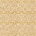 thumbnail image 1 of Ahgly Company Machine Washable Indoor Square Transitional Khaki Gold Area Rugs, 7' Square, 1 of 7