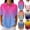 #06 Blue, variant on Women's Loose Polo Shirt Collared Waffle Knit Tops Short Sleeve Button Placket Soft Breathable Lightweight Versatile Tee, #02 Khaki, L