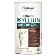 Himalaya Organic Psyllium Husk Powder, Daily Dietary Fiber Supplement, Regularity, Appetite Management, 24 Oz