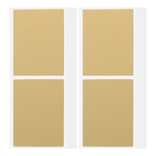 50 tarjetas rasca y gana recubiertas de rectángulo dorado para tarjetas de felicitación y juegos sorpresa Tarjetas rasca y gana con premio oculto