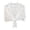 White, variant on Autumn Knit Shawl With Pattern and Pearl Shoulder Strap for daily wear and across Wrap accessory for versatile outfits, Black