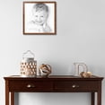 thumbnail image 3 of ArtToFrames 18x18 inch Honey Picture Frame, Brown Wood Poster Frame (4380), 3 of 7