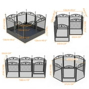 BingoPaw Heavy Duty Dog Whelping Playpen Pet Exercise Play Pen with Waterproof Mat, 31.5H