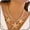 Gold Star, variant on Chunky Gold Bubble Heart Choker Exaggerated Hip Hop Puffy Love Starfish Chain Necklace Dainty Birthday Jewelry Accessory Presents for Women Wife