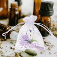 thumbnail image 4 of 50 bolsitas vacías de lavanda con cordón, pequeñas bolsas de malla para guardar en el armario y fragancias, bolsas de tela violeta claro para flores secas y especias., 4 of 7