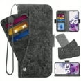 thumbnail image 3 of Wallet Phone Case For Samsung Galaxy S23 S22 S21 S20 S10 S10E S9 S8 S7 S6 S5 S4 S3 FE Plus Ultra + Lite 5G 4G Active Edge S 23 22 21 20 10 9 8 7 6 10e S23+ S22+ S21+ S20+ S10+ S9+ S8+ EF Stand Card Ho, 3 of 4