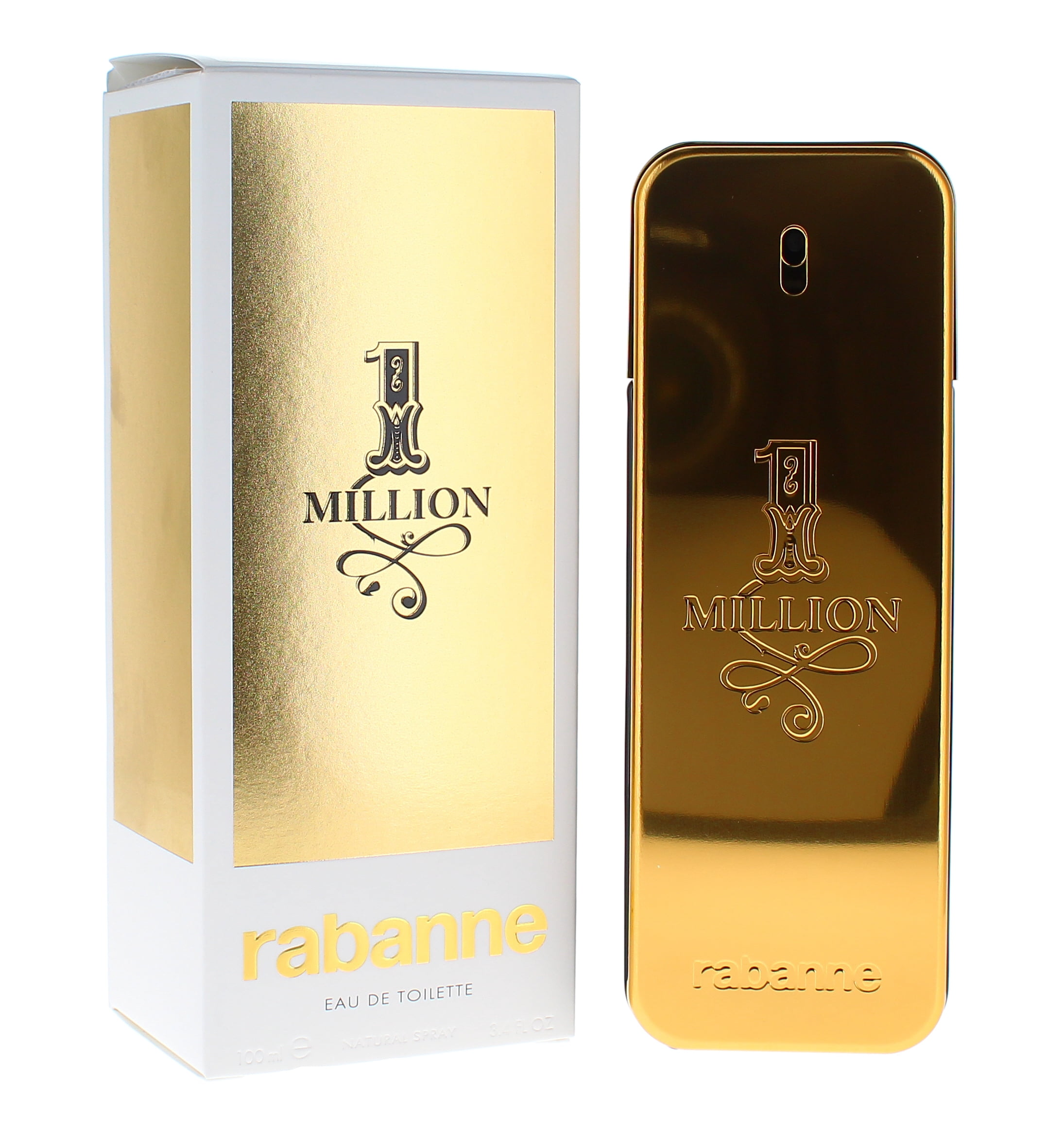Paco Rabanne's One 1 Million 3.4 oz Eau De Toilette Perfume Spray