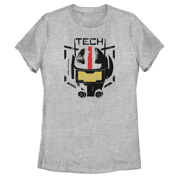 Women's Star Wars: The Bad Batch Tech Graphic Tee Athletic Heather Large