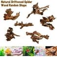 thumbnail image 5 of kathson Natural Aquarium Driftwood Decoration Branches Reptiles Terrarium Ornament Wood Fish Tank Habitat Decor Assorted Sizes Wood 3 PCS, 5 of 6