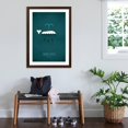 thumbnail image 3 of Art.com Moby Dick Minimal Art Print by Christian Jackson, Brown Frame Wall Art, 32" x 44", 3 of 5