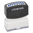 thumbnail image 2 of (2 pack) Pre-Inked One-Color Approved Message Stamp - Blue, 2 of 6