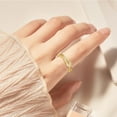 thumbnail image 3 of Mother Daughter Ring, Daughter Gifts from Mom, S925 Sterling Silver Knot Ring Dainty CZs Stackable Rings Bands for Women Promise Rings for Her Jewelry Birthday Gifts Christmas Gifts, 3 of 5